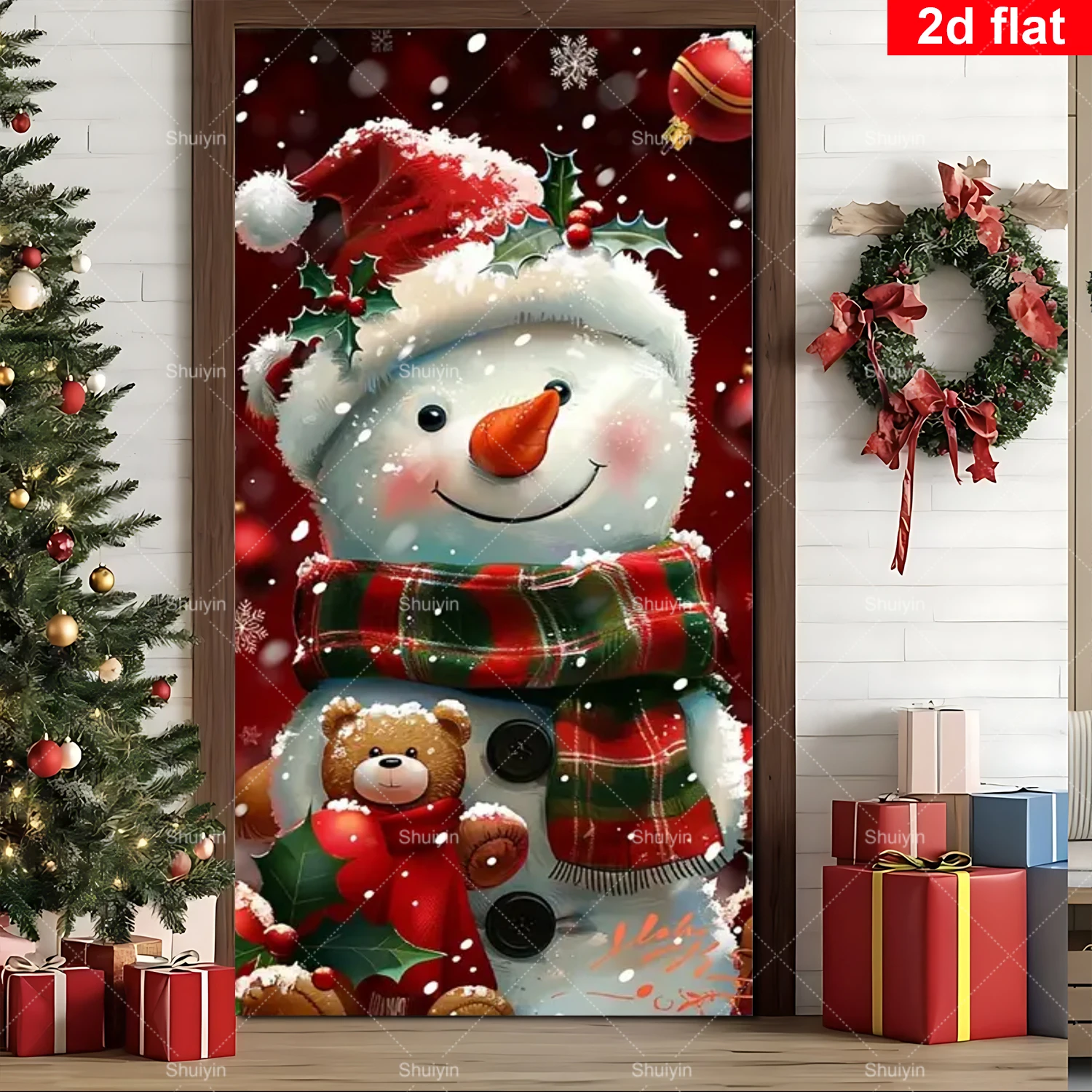 

Рождественский виниловый фон