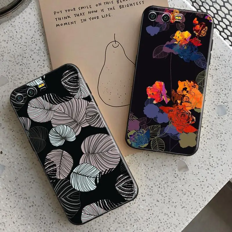 

Flowers And Leaves Phone Case For Honor 9A 8A 7X 9A 8S 9 9Lite 7A 8X 9X 8Pro 8 Lite 9S V9 8C Pro Mgp9 Pixel Selena Sticker