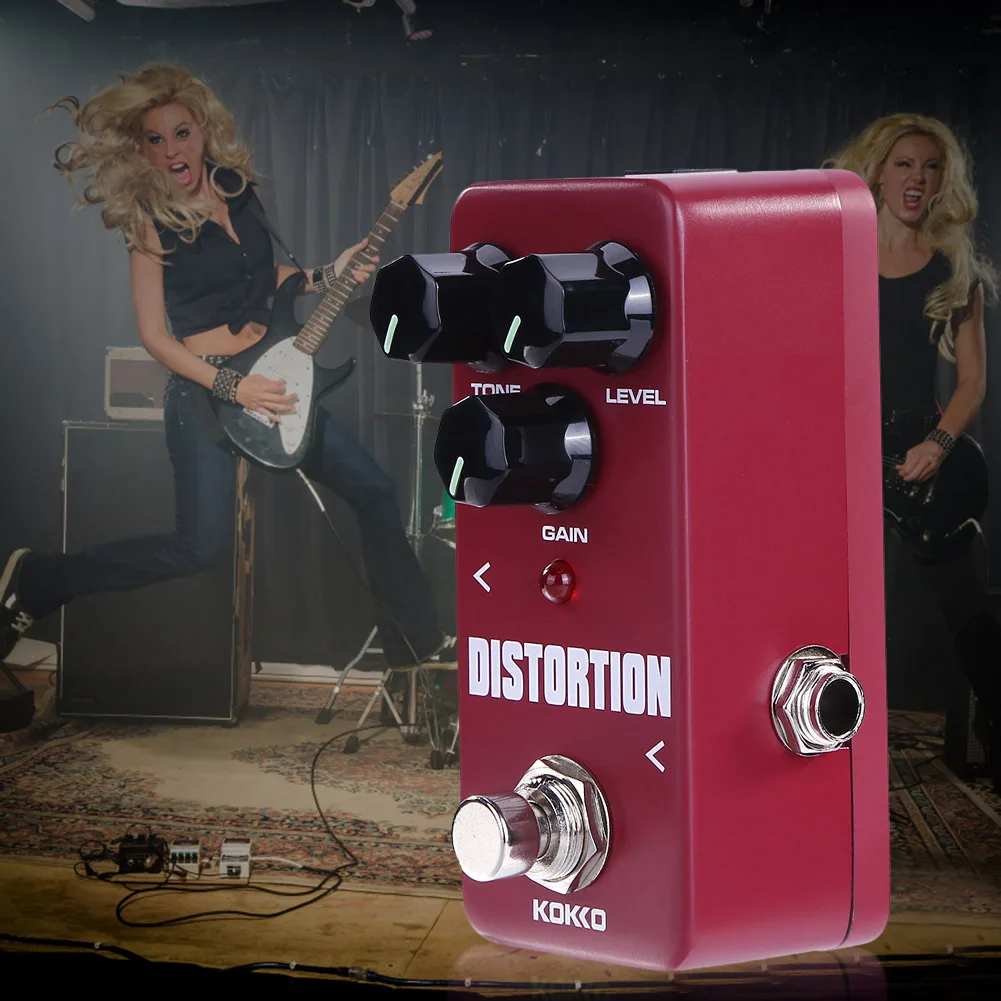 KOKKO diffiction Overdrive 9V 1A адаптер 5-сторонний кабель 10 способов педаль питания