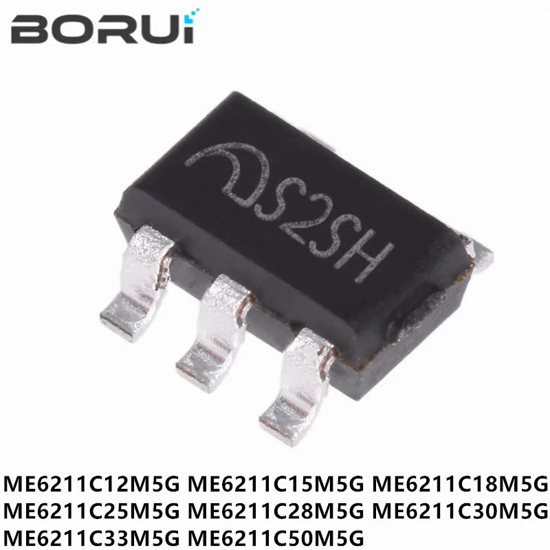 10 шт./партия, новинка, ME6211C12M5G ME6211C15M5G ME6211C25M5G ME6211C28M5G ME6211C30M5G ME6211C33M5G ME6211C50M5G