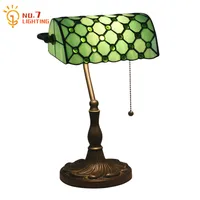 Chinese Retro Bank Desk Light Led E27 Classical Vintage Table Lamp Cafe Living/dining Room Bar Coffee Shop Restaurant Background