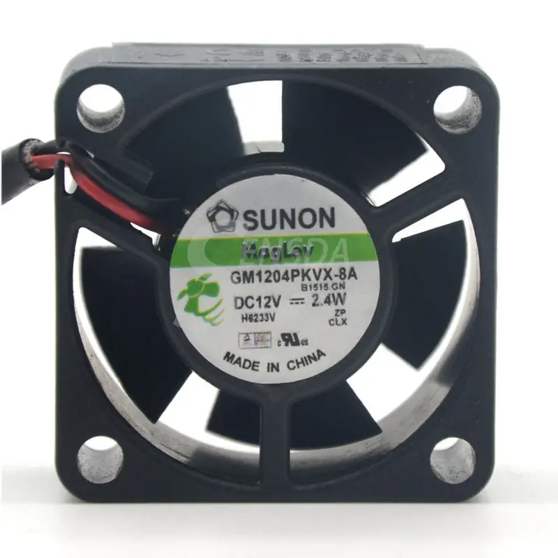 SUNON 4020 GM1204PKVX-8A 12V 2,4 W 2-проводной Вентилятор охлаждения сервера