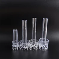 aquarium skimmer acrylic lily pipe spin surface inflow aquarium water plant filter cleaning fish tank accessories