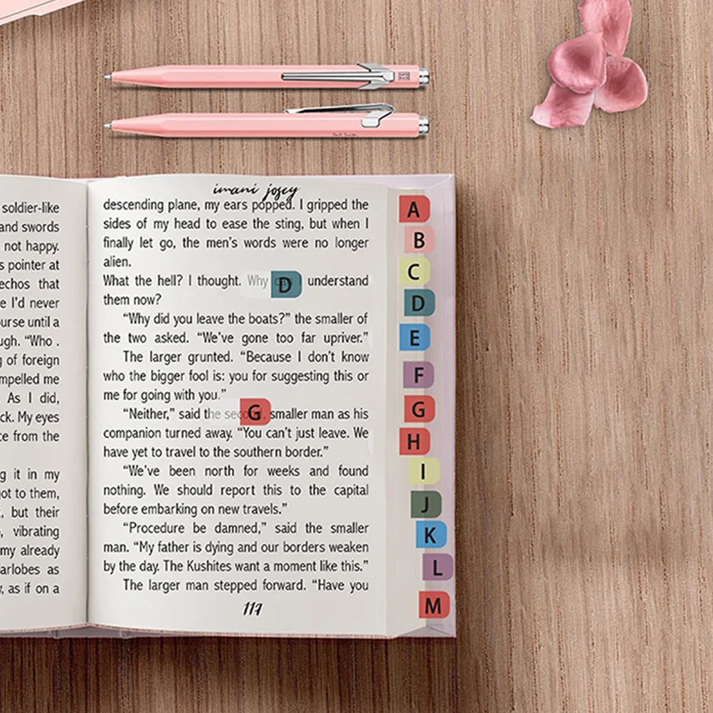 30 листов наклейки с индексом алфавита разделители самоклеящиеся вкладки для