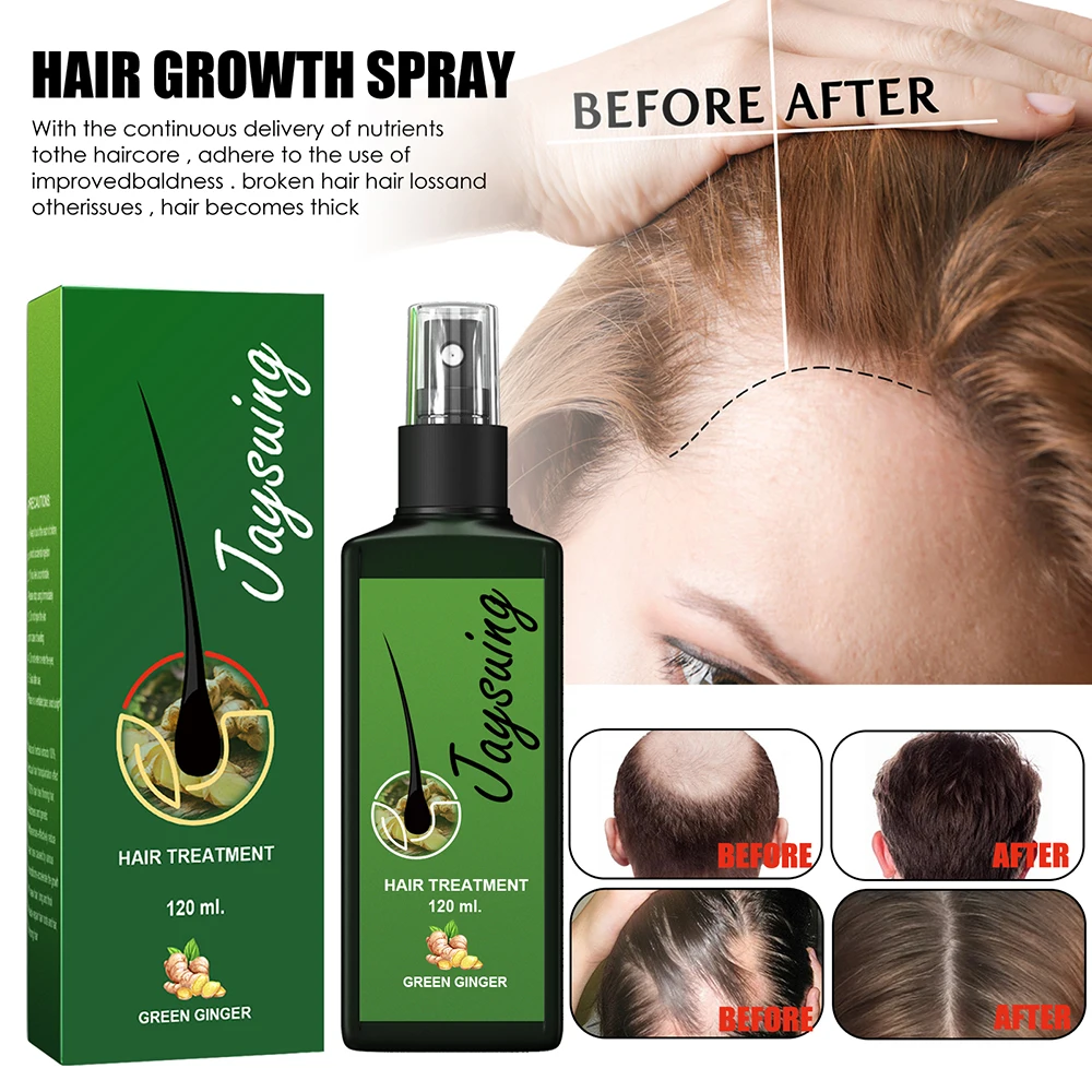 

120ml Hair Growth Spray Hair Care Nutrient Solution Strengthens Hair Anti-Hair Loss Moisturizes Hair Roots Thick Hair Improve