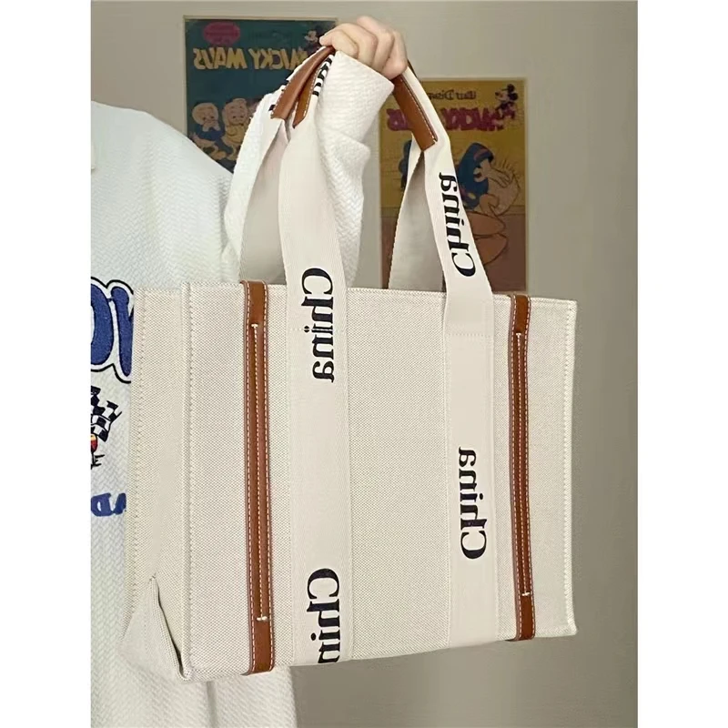

Luxury chloa designer Tote Bag VIP classic canvas handbag bag large capacity shopping bag spring and summer vacation wind