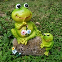 40hot big eyes vivid appearance eco friendly frogs1 statue lovely frogs1 shape synthetic resin statue model home decor