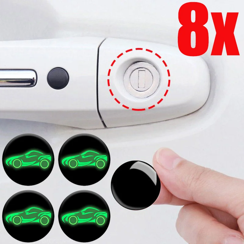 

Автомобильная наклейка с отверстием для ключей на дверь телефона, Защитные Чехлы, защита от блокировки детской, универсальные самоклеящиеся декоративные наклейки