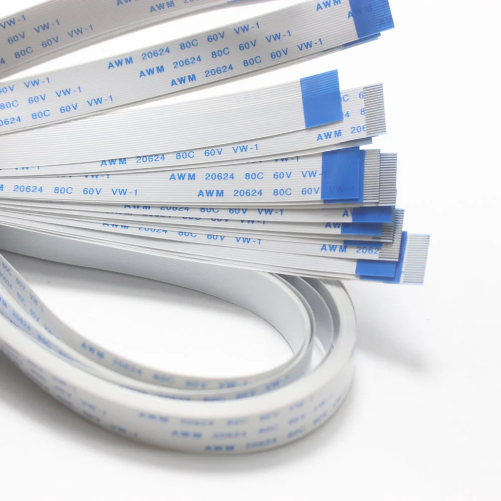 

1 шт. Гибкий плоский кабель FFC/FPC 0,5 мм, шаг 1,0 мм, шаг 5P 7P 9P 11P 13P 15P 17P 19P 21P 23P Тип A/B Длина 250 мм 300 мм 400 мм 500 м