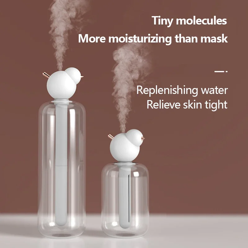 

Free Shipping Portable USB Creative Bird Vehicle Mounted Air Humidifier Purifier Atomizer Ultrasonic Atomization Unrestricted