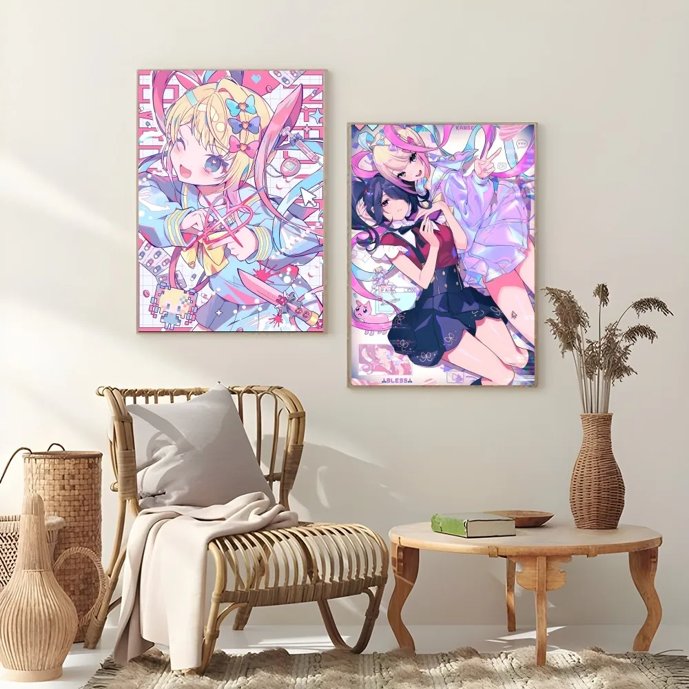 Anmie N-Needy Girl O-Overdose игровой постер липкий настенный художественный принт