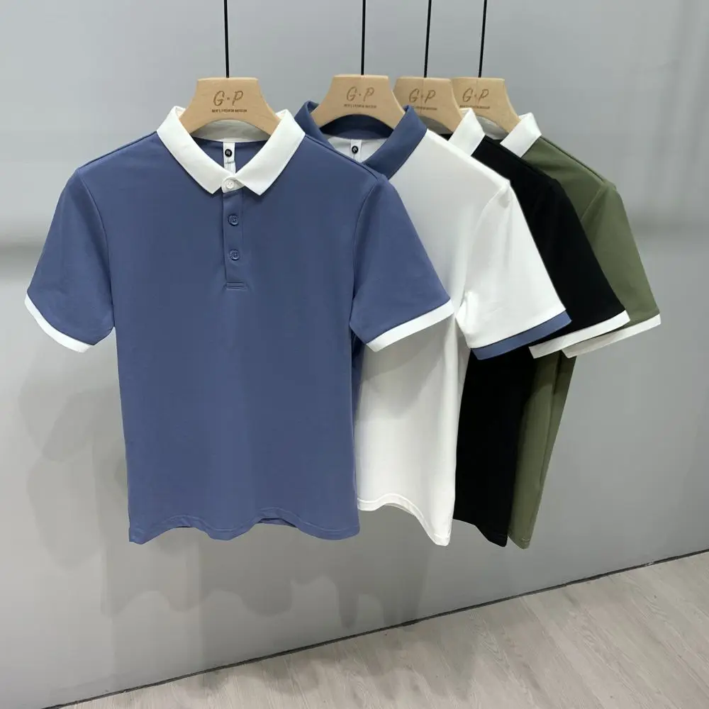 

Мужская спортивная рубашка-поло с коротким рукавом, X59