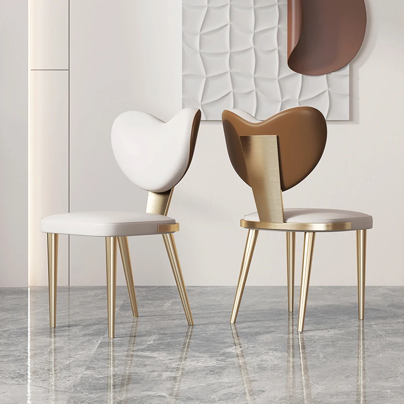 

Modern Chair Dining Room Individual Classic Cafe Luxury Dinner Chair Modern Pedicure Elegant Chaise De Bedroom Bedroom Furniture