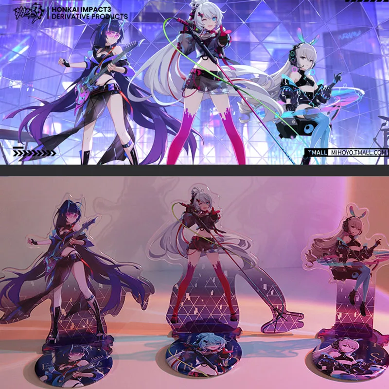 

Аниме игра Honkai Impact 3 Косплей Звездный огонь серия SONDRANT тема Броня киана Райден Мэй акриловая подставка украшение подарок