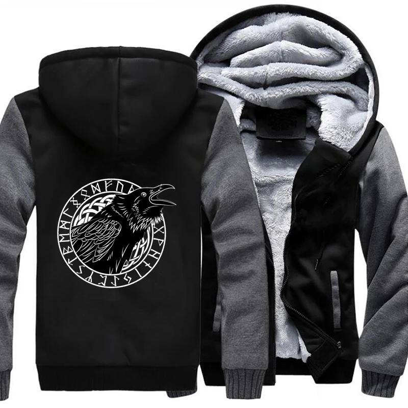 

Мужская Флисовая Толстовка с капюшоном, на осень/зиму