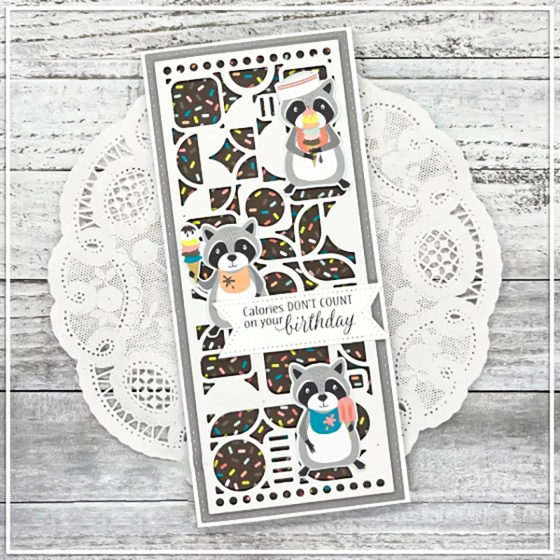 Воздушный шар тонкий цветок фон сборка букета вырубные штампы прозрачный штамп