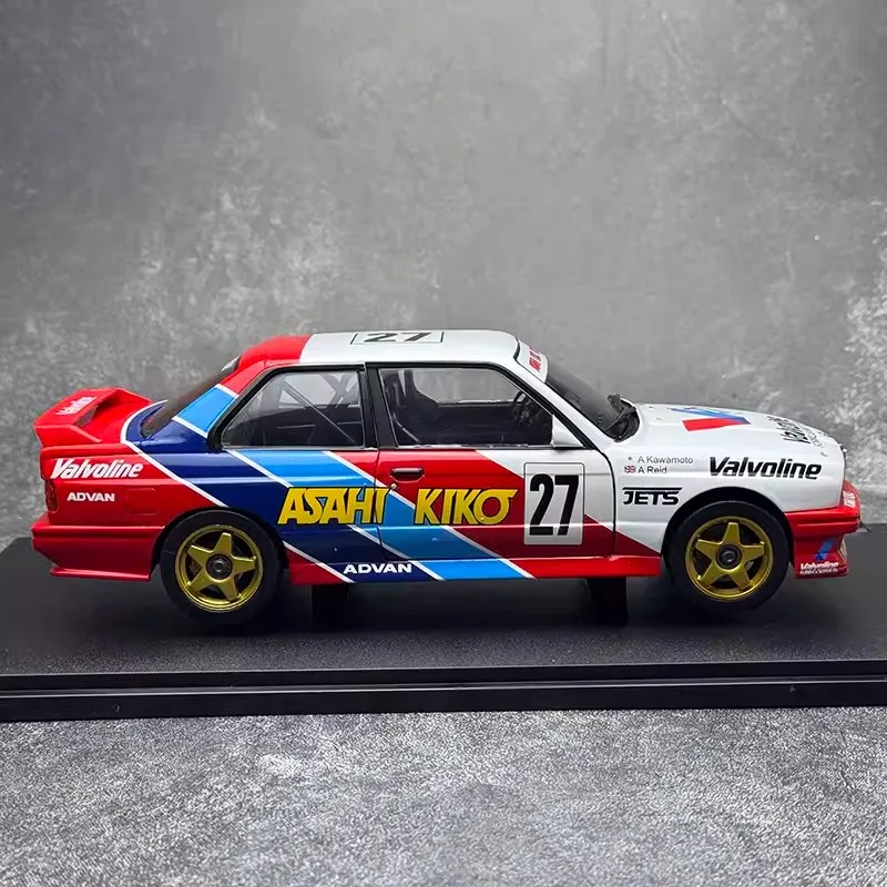 Модель Solido 118 BMW M3 # 27 JTCC 1986 с двумя открывающимися дверями, литая модель автомобиля, лимитированная серия, статическая, новая коллекция, подарки для мальчиков (art.: 3920d8ea2cecb) - 3920d8ea2cecb