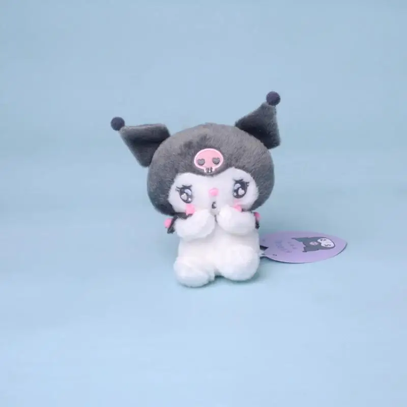 Кавайное аниме лицо плача Kuromi My Melody Cinnamoroll Мультяшные плюшевые игрушки милые