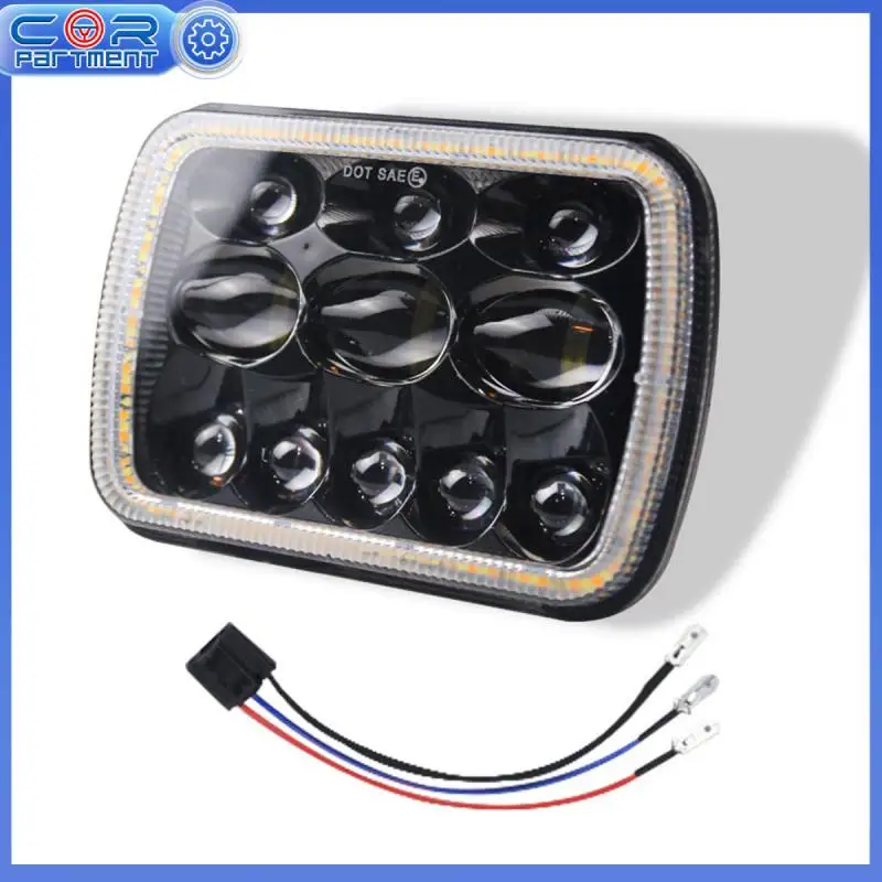 

300W Square 5X7 / 6X7 Inch Led Headlights Led Sealed Beam Headlamp With High Low Beam Led Headlight For Jeep Wrangler YJ
