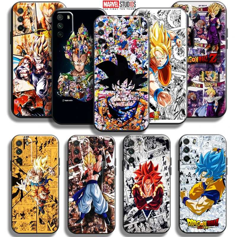 

Japan Dragon Ball Comics For Xiaomi Poco X3 PRO X3 NFC X3 GT M3 M3 Pro 5G F3 GT Phone Case Coque Carcasa Soft Liquid Silicon