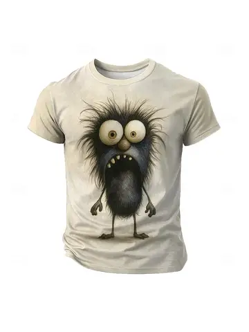 Мужская футболка Cartoon Characters 3D print