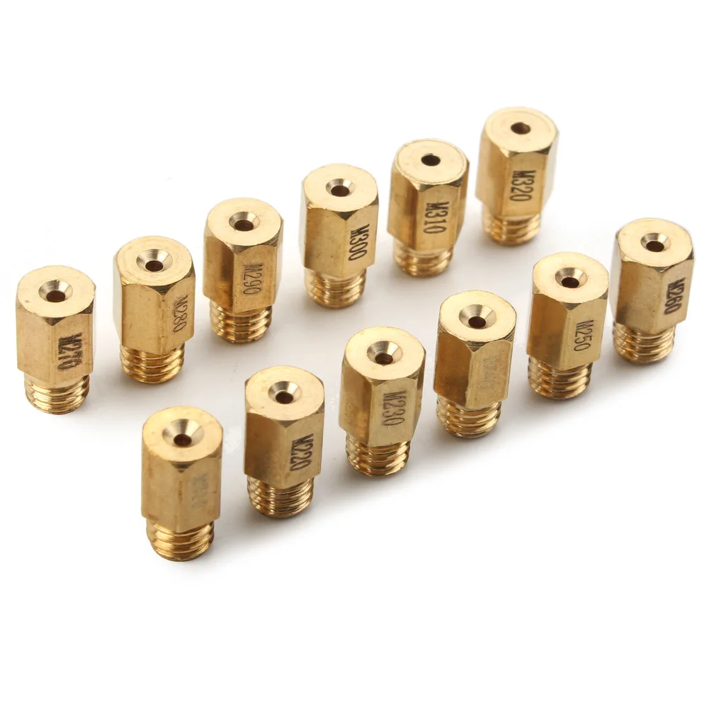 15 шт. набор главных жиклеров карбюратора мотоцикла для Mikuni VM TM TMX 210 220 230 240 250 260 270 280