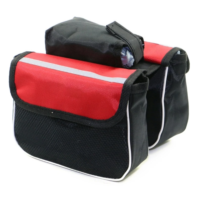 

3 in 1 Bag Practical Bike Top Tube Bag Cycling Double Side Frame Bag Cycling Accessories for Men-Women