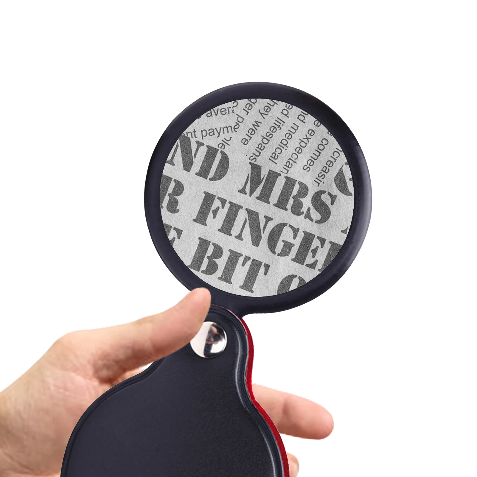 

Складная Карманная Лупа, 50 мм, увеличительное стекло для чтения ювелирных изделий