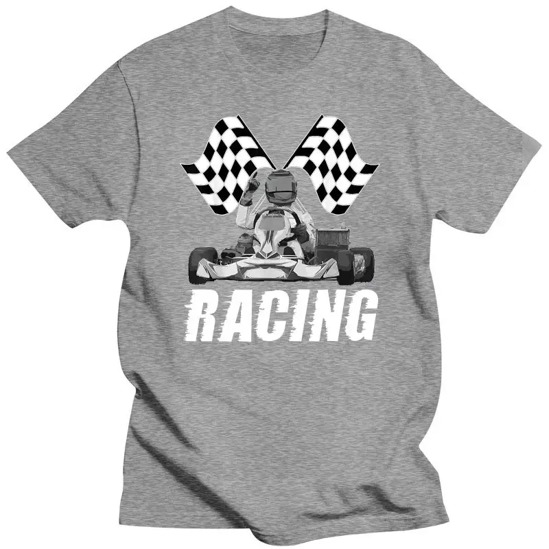 Новая футболка для картинга гоночная