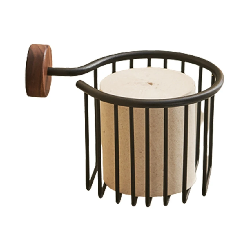 Акция! Держатель для туалетной бумаги орехового цвета держатель рулонной стойка