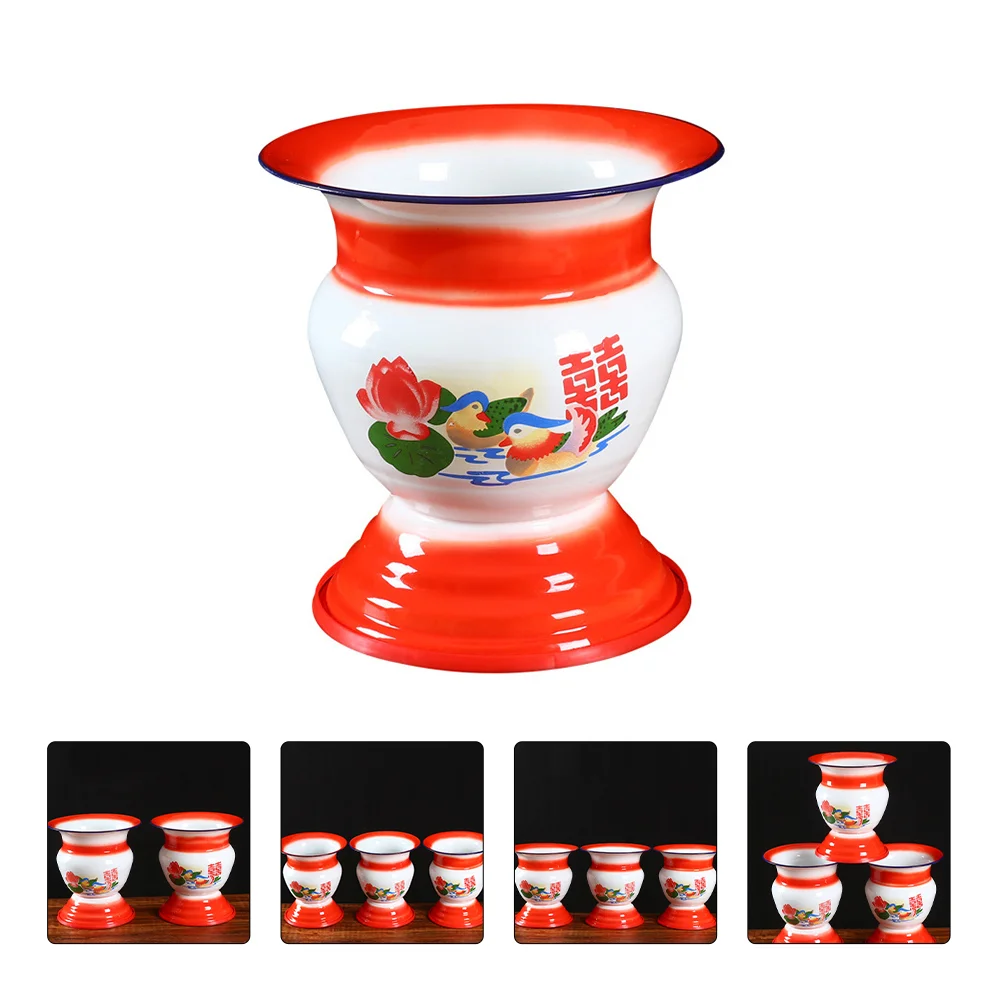 

1Pc Portable Potty Training Spittoon Chinese Traditional Spittoon for Adult