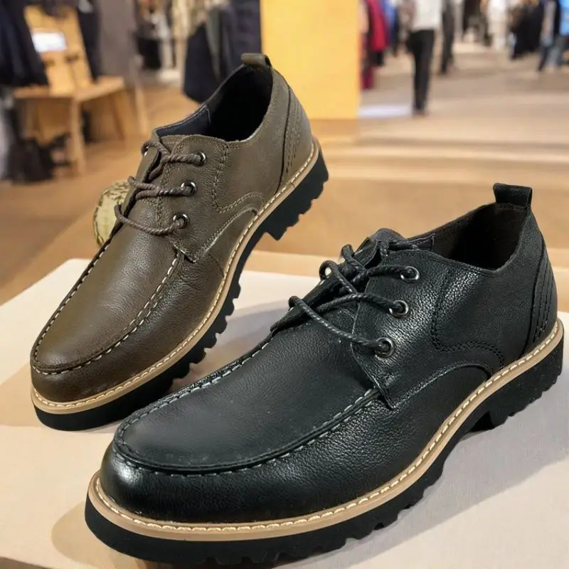 Брендовая мужская обувь. Натуральные товары. Изъятие из шкафа. Деловые кожаные