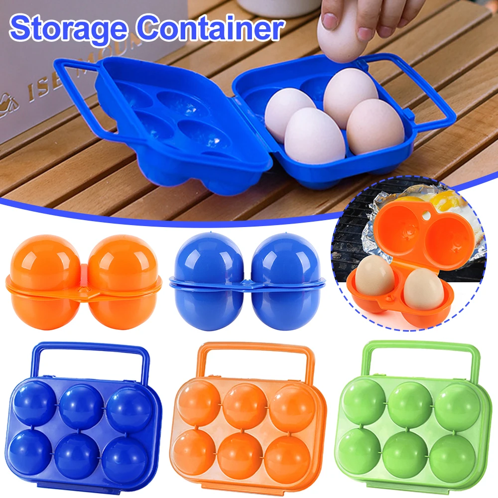 Пластиковый контейнер для яиц 6 ячеек