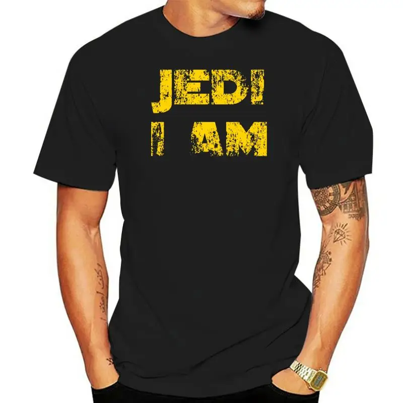 

Jedi I Am T-shirt For Men Plus Size Cotton Team Tee Shirt 4XL 5XL 6XL Camiseta