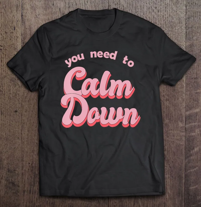 

Футболка в стиле ретро для мужчин и женщин, Успокаивающая тенниска оверсайз, топы для женщин