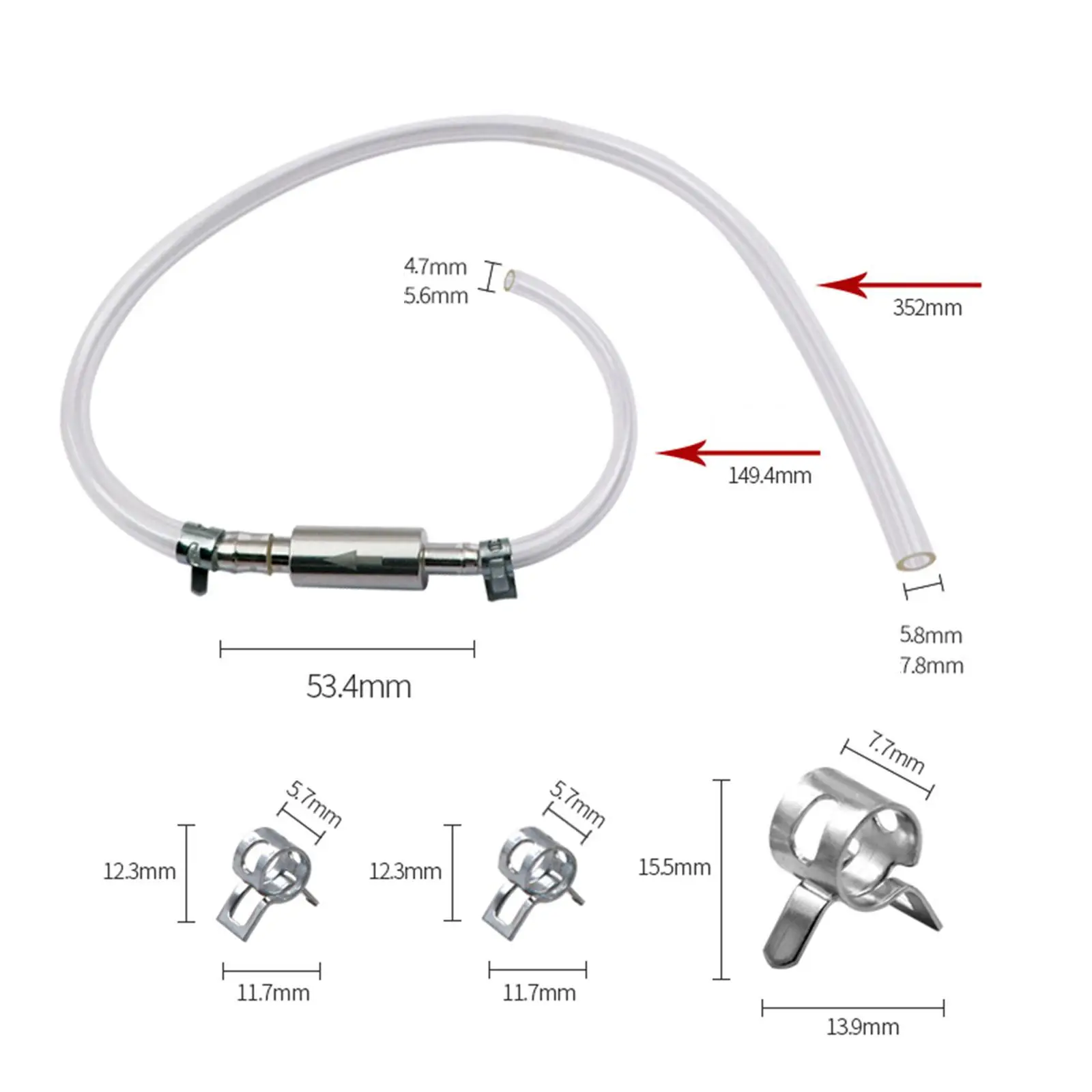 Автомобильный шланг для прокачки гидравлического тормоза аксессуар