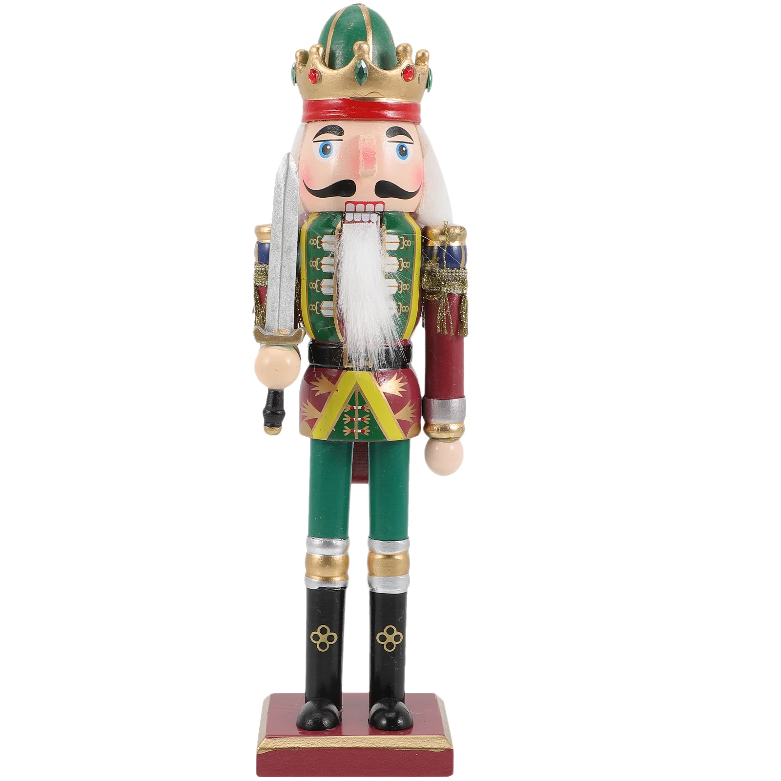 

Nutcracker Soldier Wooden Christmasnutcrackers Wood Decoration Ornament Statue Table Decor Desktop Figures Soldiers Centerpieces