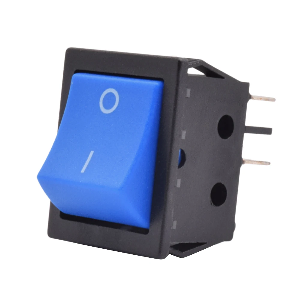 

Сверхмощный KCD4-201 кулисный переключатель без светильник 30A 250VAC вкл. Выкл. Переключатель DPDT двухполюсный одностворчатый зеленый желтый черный переключатель