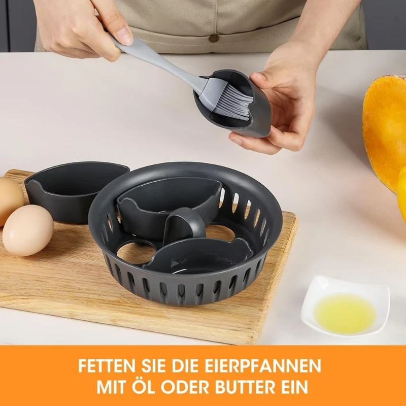 Фото D0AB для Thermomix TM6 TM31 подставка для яиц кастрюли лоток для яиц-браконьеты кухонные гаджеты №4