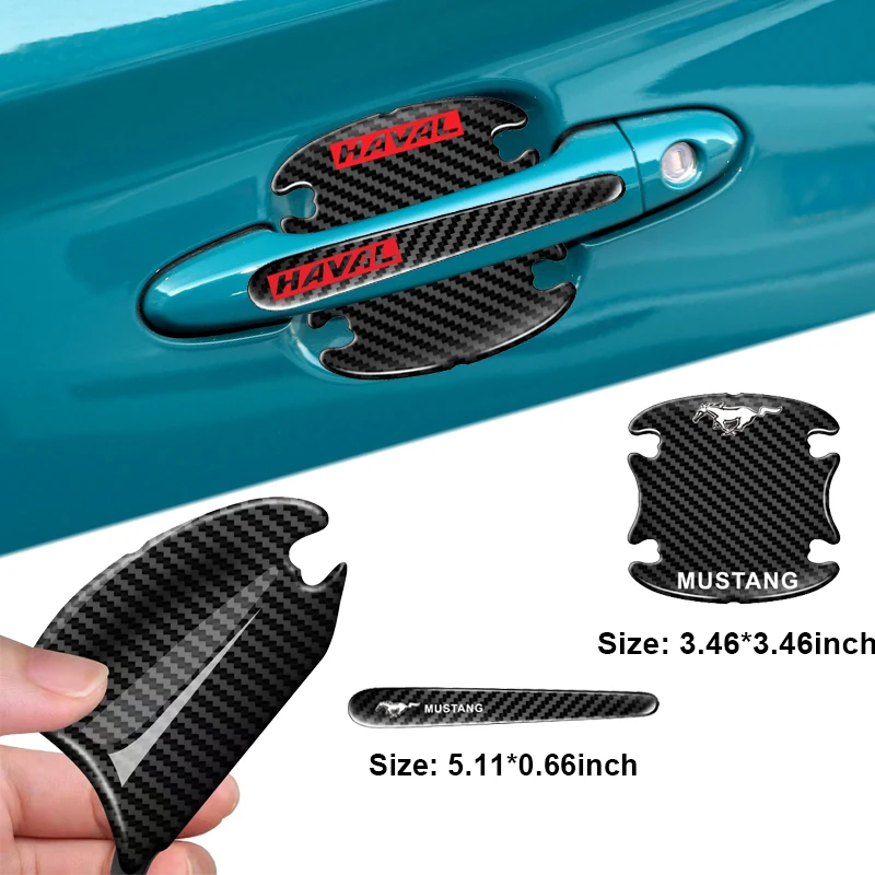 

Car Anti-scratchHandle Protective Film Car Door Stickers for Alfa Romeo Giulia Stelvio Brera 147 156 159 166 GT Accessories