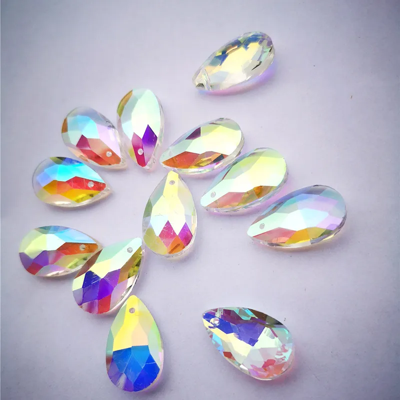 

Хрустальные канделябры TZ, прозрачные, 22 мм, голубые, 20 шт