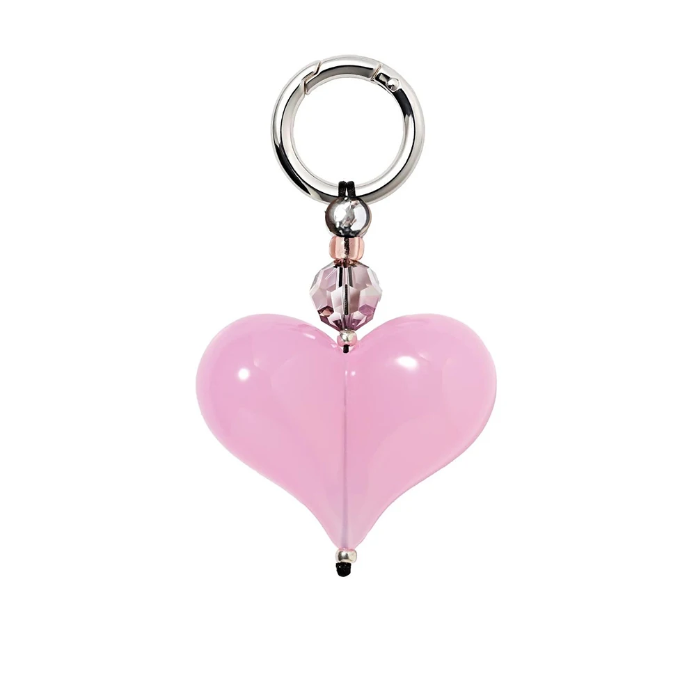 Novi Good-looking Dopamine Stringting Same Single Big Love Girl Bag Pendant Mobile Phone Charm