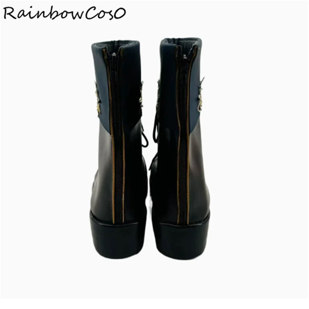 Маркус Реверс: 1999 косплей обувь сапоги игра аниме Хэллоуин RainbowCos0W4327