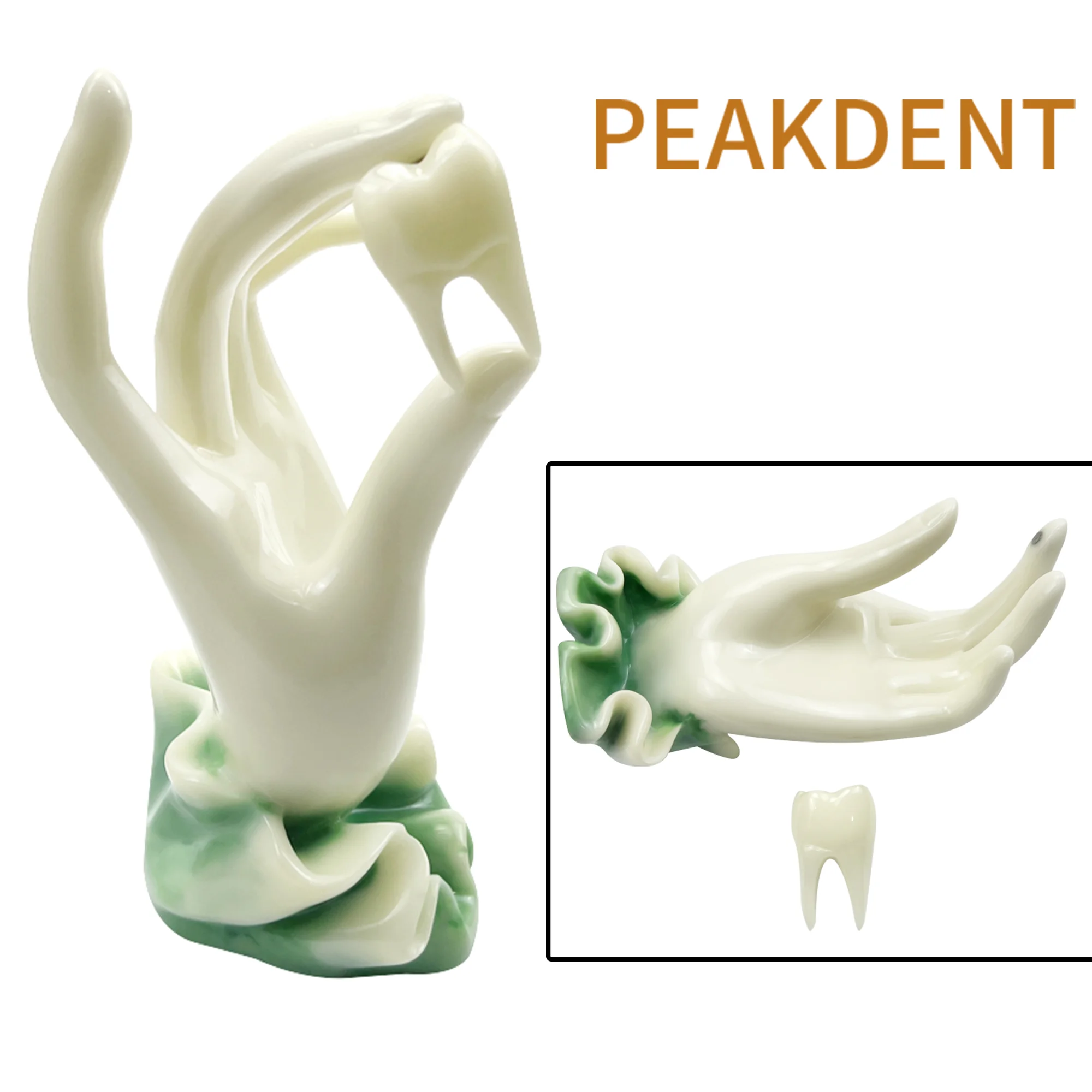 Цельный художественный стакан из стекла скульптура для основной бижутерии