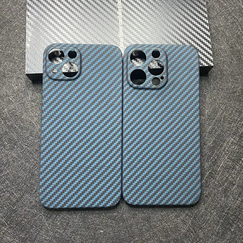 Carbon Fiber Case For iPhone 13Pro Max Case Carbon Fiber Phone Cover Aramid Fiber Ultra-thin for iPhone13 Pro 13Pro Max Cover