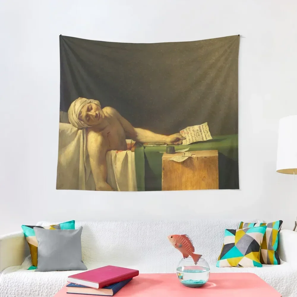 Гобелен Смерть Марата-Жак-Луис Давида настенное украшение для спальни комнаты