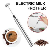 electric milk frother handheld mini foamer coffee maker kitchen blender coffee cappuccino creamer whisk foam mix whisk tools