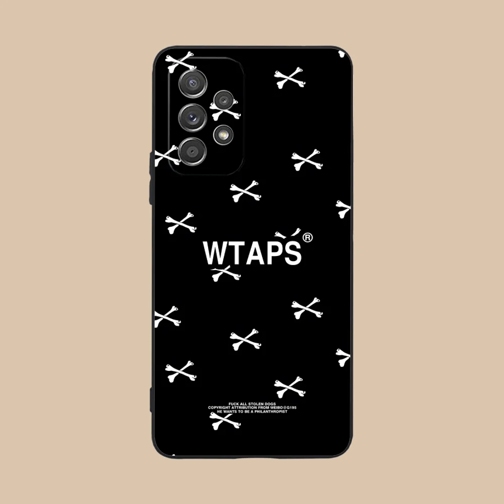 Чехол для мобильного телефона W-WTAPS Samsung Galaxy A91 73 71 70 54 53 52 34 24 23 21 S 5G черный чехол