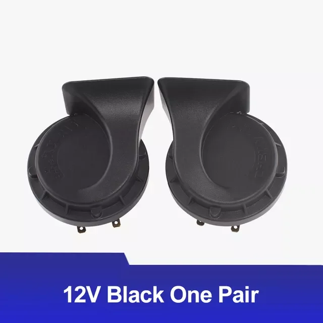 

2pc 120dB Car Styling Horn Loud Auto Speaker Alarm 12V 24V Electric Horn Air Horn Raging Sound for Car Truck Motorcycle Boat