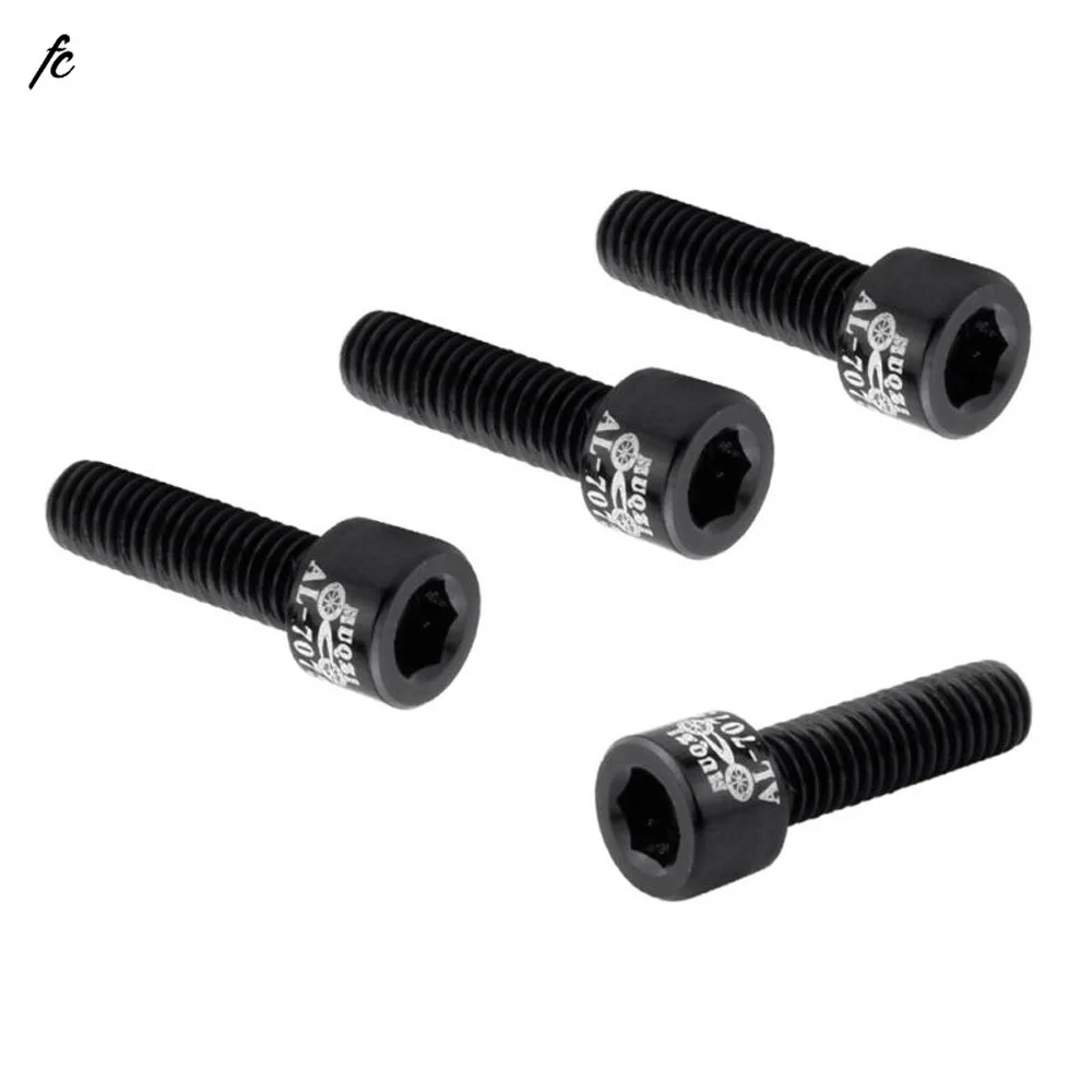 

Bicycle Headset Stem Bolts Titanium Alloy MTB Road Bike Screws Rust-Resistance Flat-head Fixed Bolts